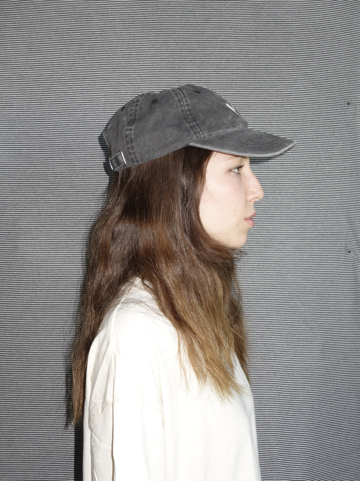 V? Demim Wash Cap