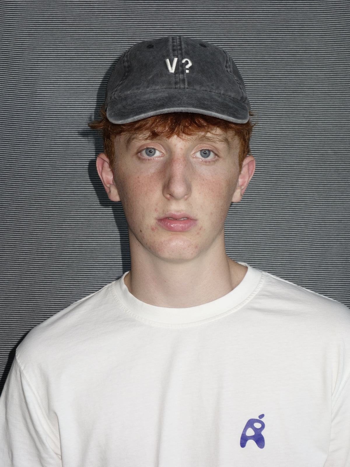 V? Demim Wash Cap
